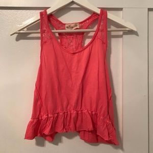 Hollister Coral Tank Top